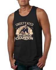 Undefeated Hide and Seek Champion Men Graphic Tank Top