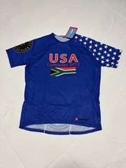NWT 2012 Team USA Comrades Marathon Running Jersey Size M Nimblewear CoolMax