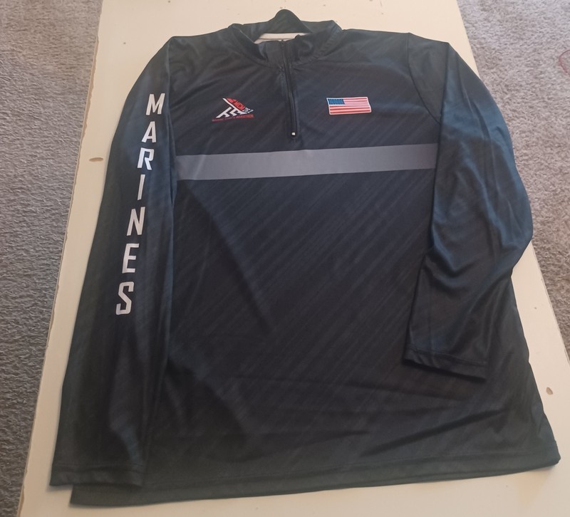 USMC Marine Corps Marathon Pullover Shirt 2019 MCM - Medium gallery