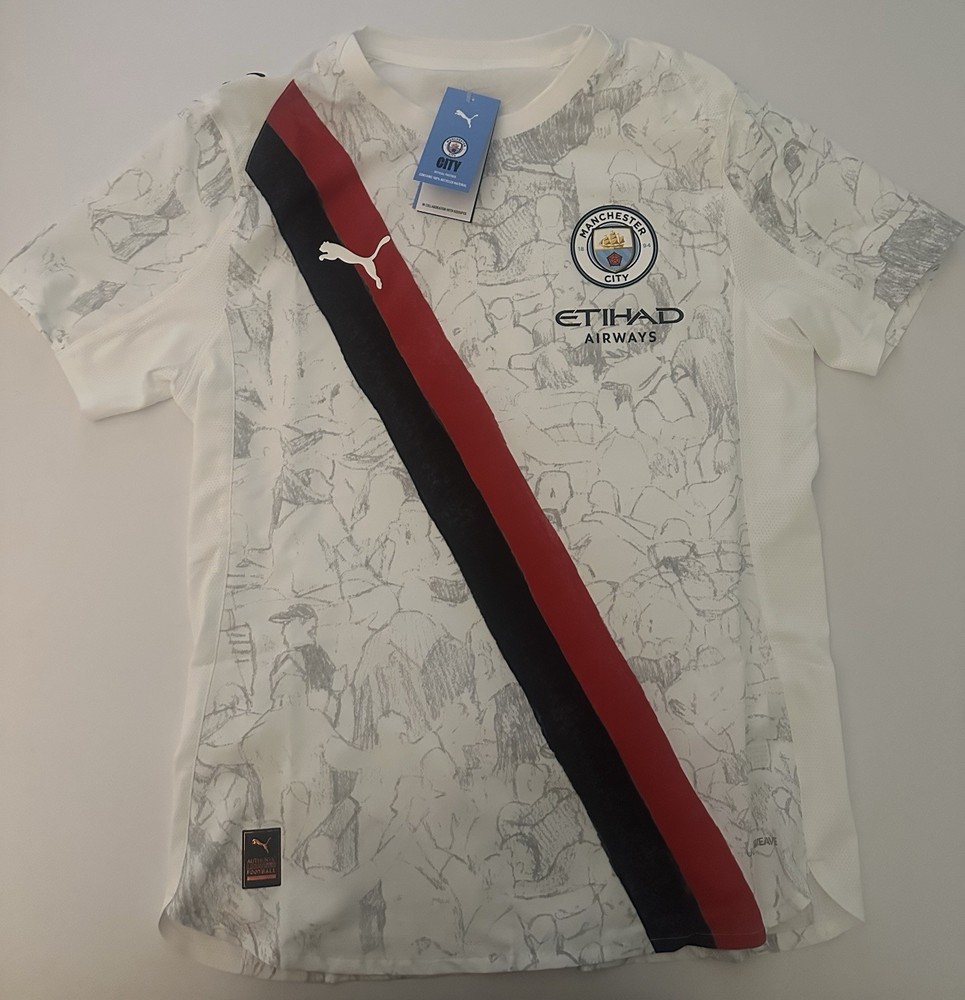 PUMA Kidsuper X Manchester City F.C. Jersey Authentic W Box Mens White 78145407