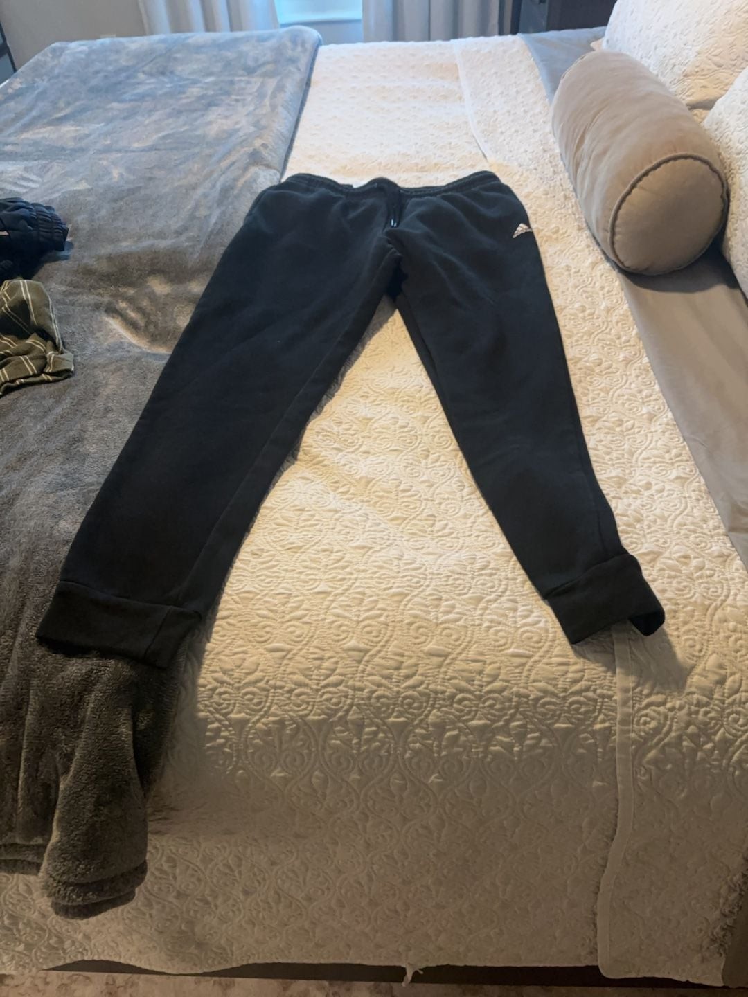 Adidas Golf Fleece Jogger Sweatpants Black Size Small gallery