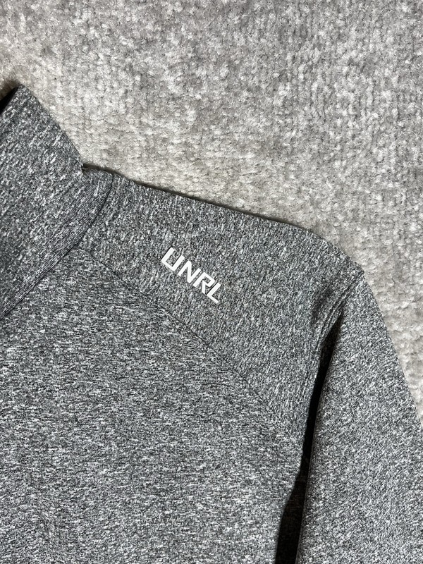 UNRL Elite 1/4 Zip II Pullover Shirt Mens Size 3XL Gray Performance Stretch New gallery