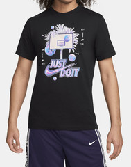 Nike Men’s Black/Multi Basketball T-Shirt (FV8410-010) Size XXL – NWT