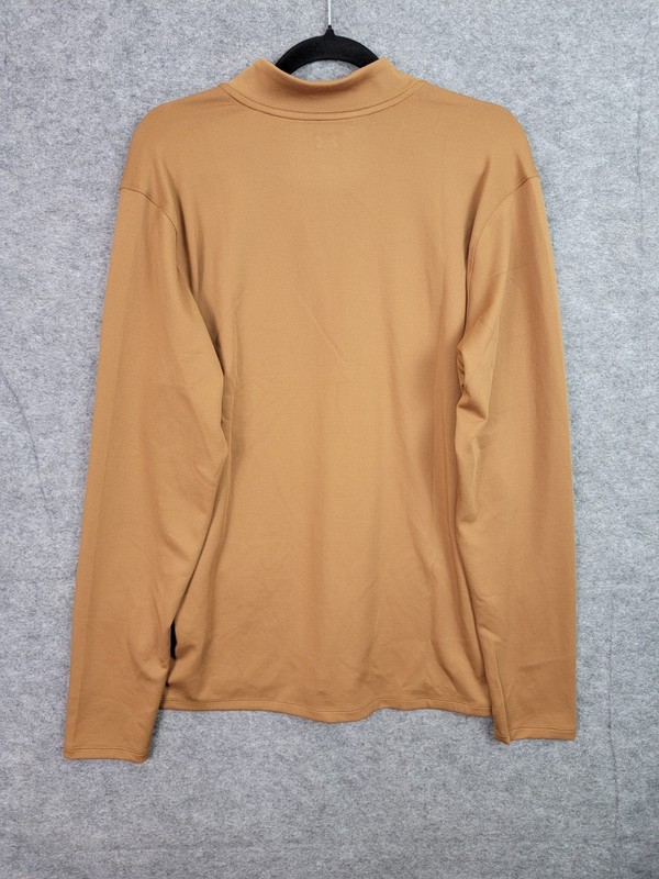 Under Armour Movement 1/4 Zip Lightweight Shirt Light Brown Size M gallery