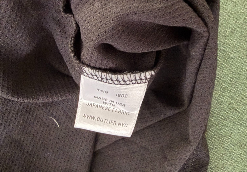 Outlier DP/Helix Longsleeve Black XS gallery