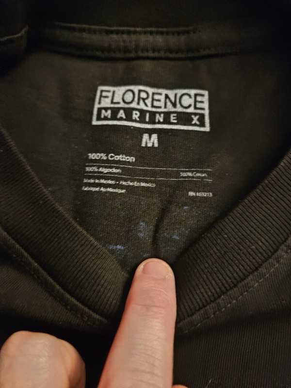 Florence Equipment Modern Marine X Long Sleeve Shirt Sz Med Brand New NWT RARE👕 gallery