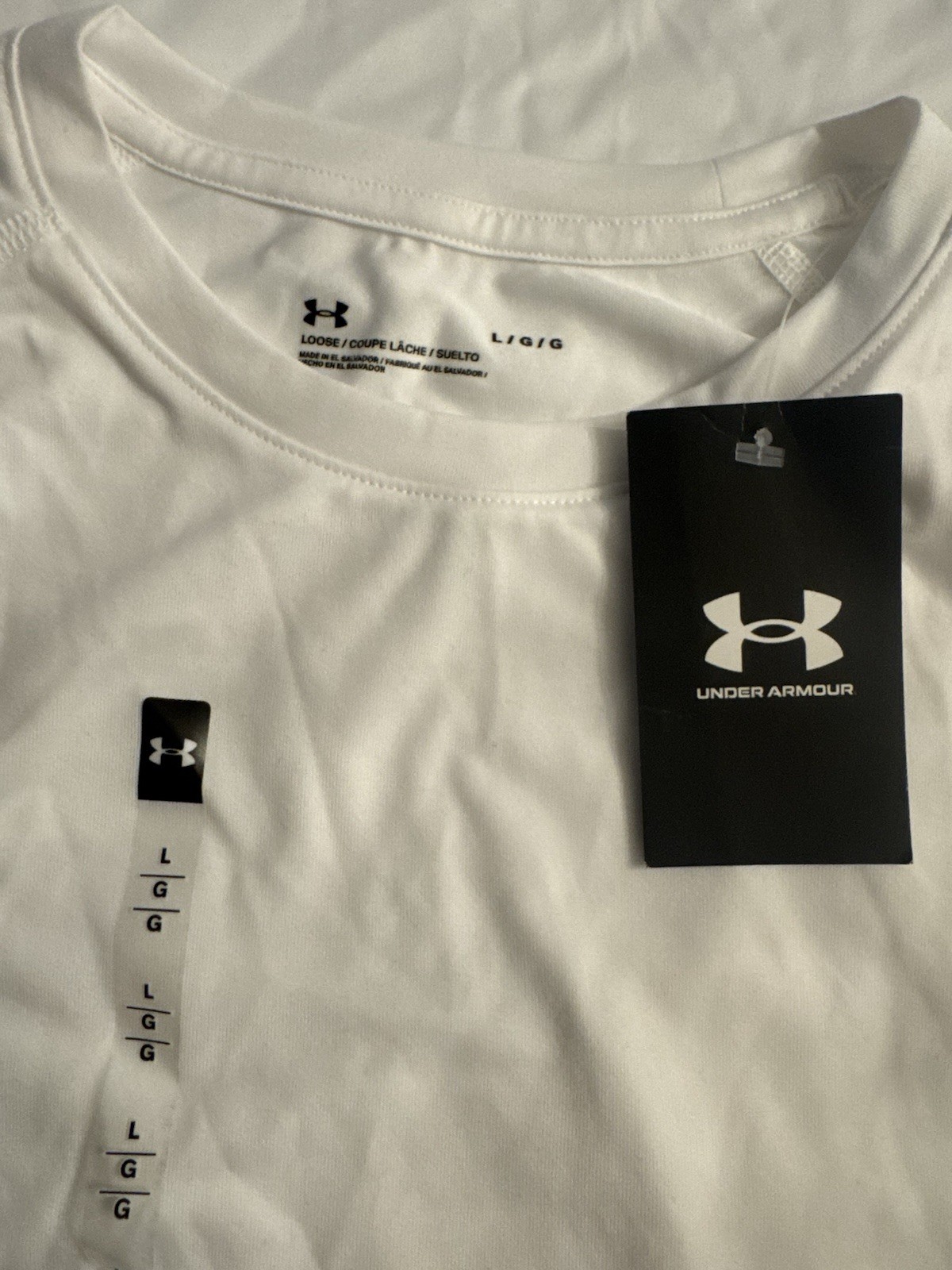 Under Armour Men's Tactical Tech White T-Shirt Large gallery
