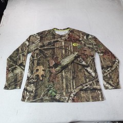 Mossy Oak Shirt Mens 2XL Camo Break Up Infinity Long Sleeve Hunting Crewneck