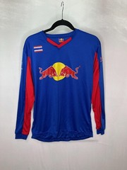 Red Bull Shirt Mens Large Blue Kratingdaeng Long Sleeve Jersey Thailand Graphic