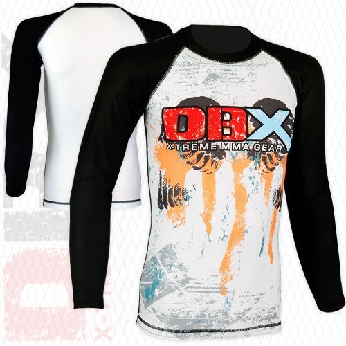 MMA Boxing T-Shirt Grappling Rash Guard UFC Sports Top Full/Long Sleeve S to XL gallery