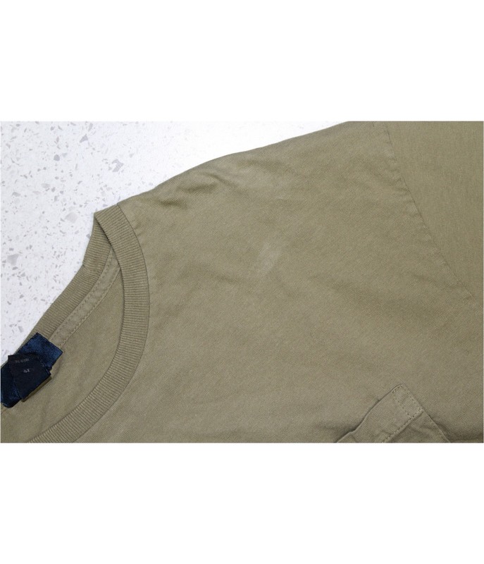 Ralph Lauren Mens Classic Fit V Neck Basic T-Shirt, green, S gallery