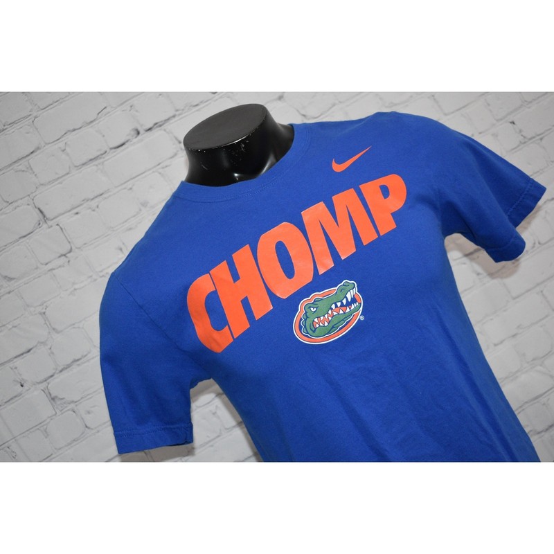 Nike Gym Shirt Workout Mens Size Small Florida Gators Football Chomp Blue gallery
