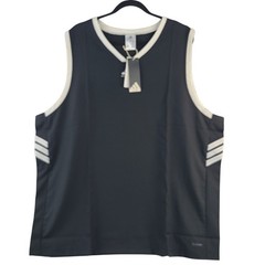 NEW Adidas Men’s Basketball Crazy Light 2XL Black & White Climacool Jersey