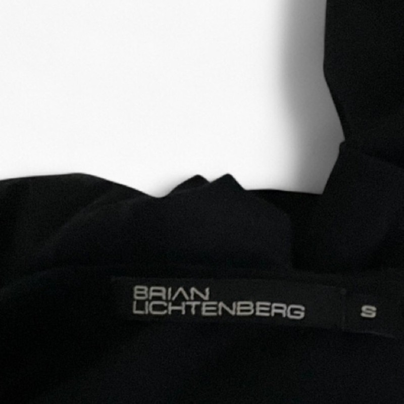 Brian Litchenberg Bucci Rhinestone Spaghetti Strap Black Top Men’s Size Small gallery