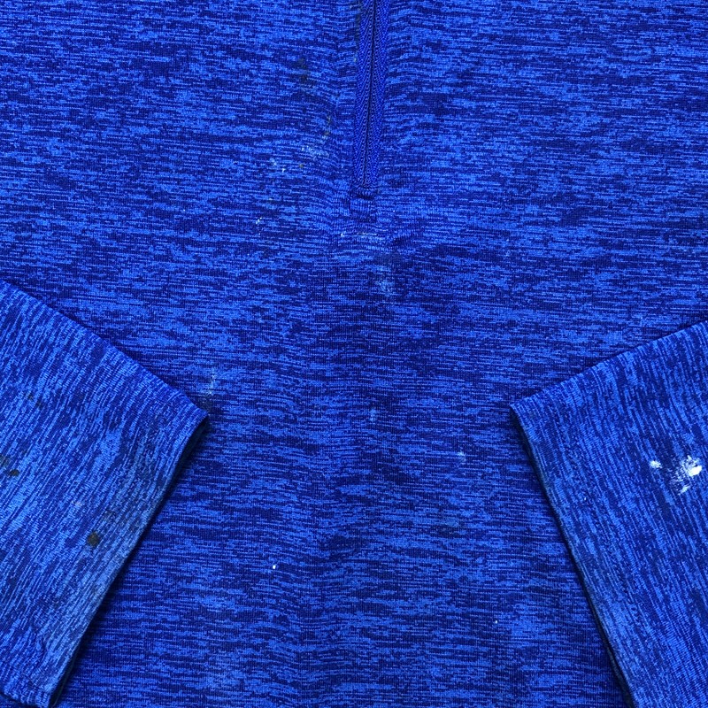 Under Armour Pullover Mens Large Blue Quarter Zip Golf Performance Lightweight gallery