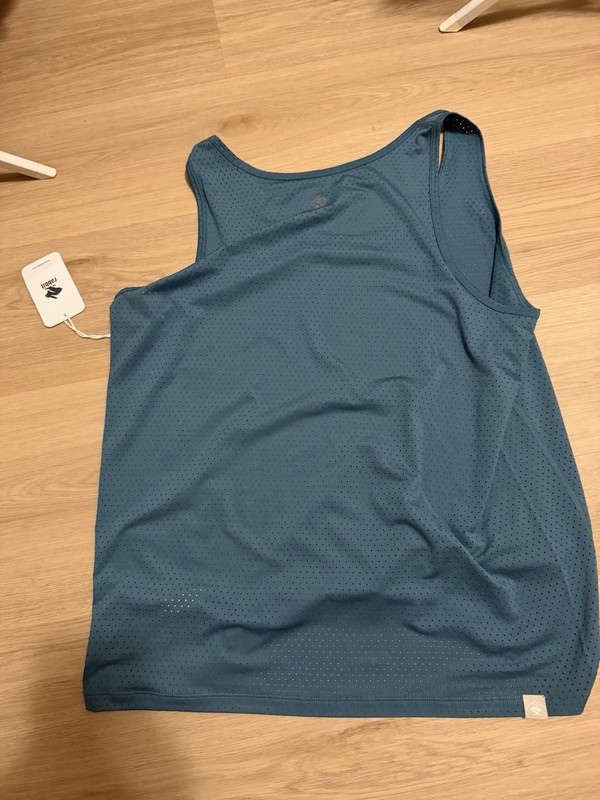 Rabbit Running Men's EZ Tank Top Large Perf Trail Hydro Men’s Blue New Large gallery
