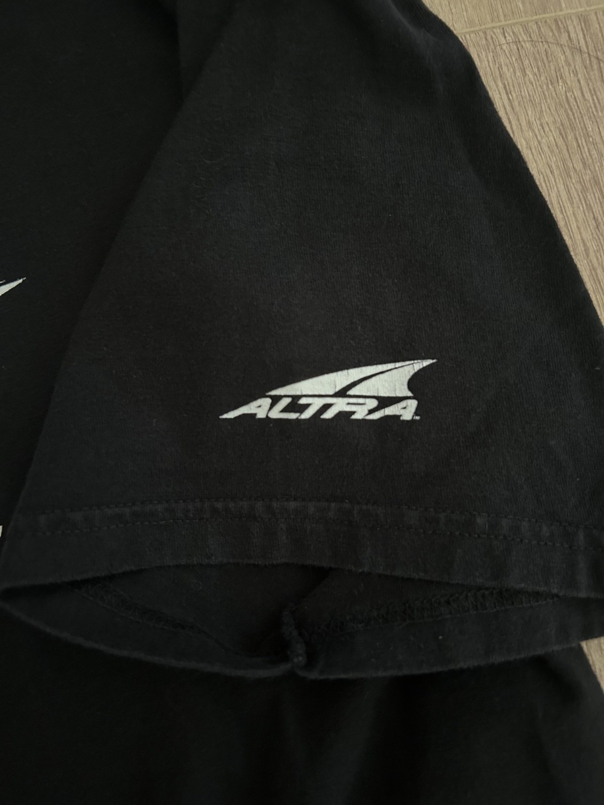 Altra Running Men's Large T-Shirt- Black and White gallery