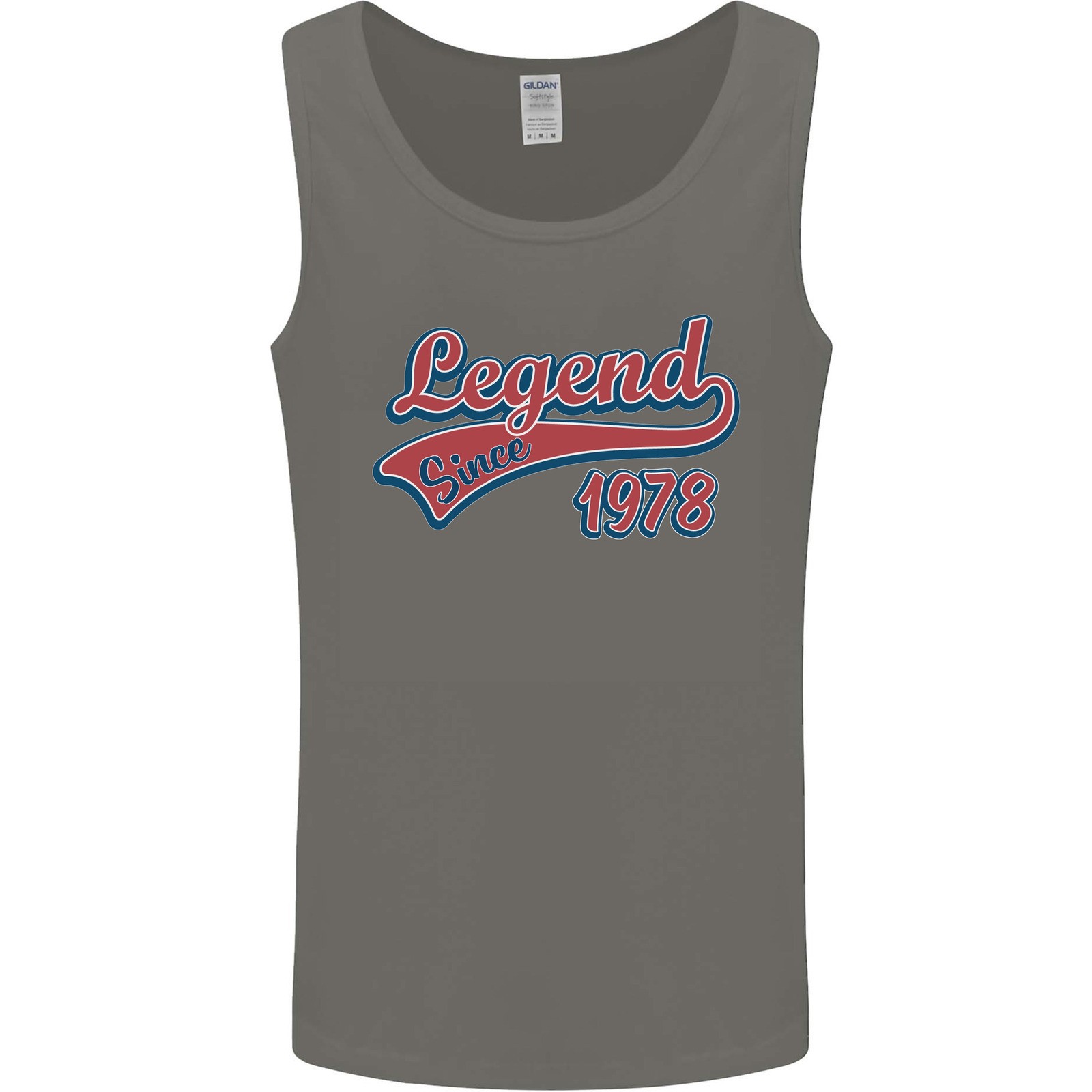 Legend Since 46th Birthday 1978 Mens Vest Tank Top gallery
