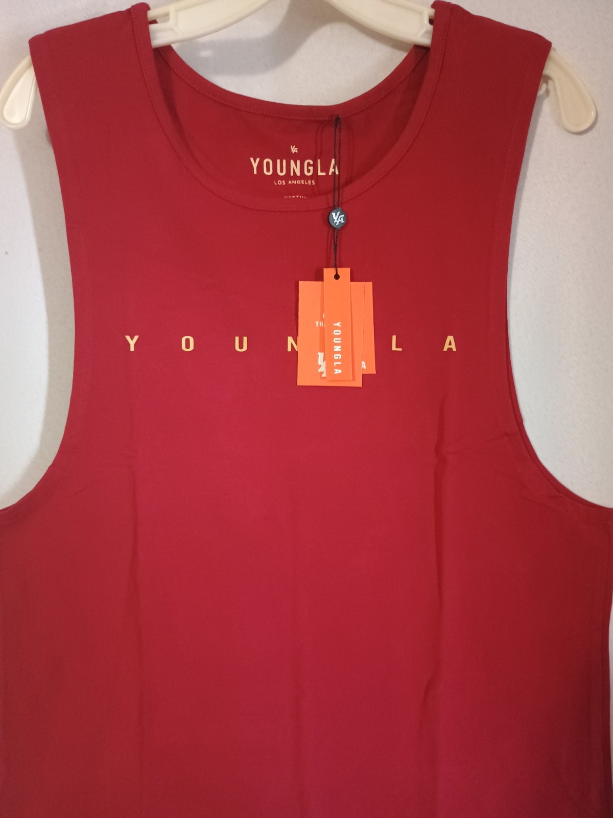 YoungLA- Mens Tank Top Size M. Red (47 gallery