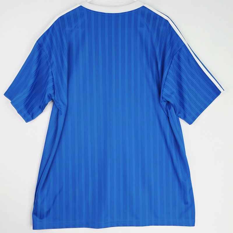 Adidas Men's Large Short Sleeve Adicolor Tee Blue IM9456 Trefoil Loose Fit NWT gallery