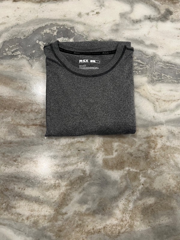 MSX Michael Strahan Athletic Sportswear Gray Shirt Size XLT gallery