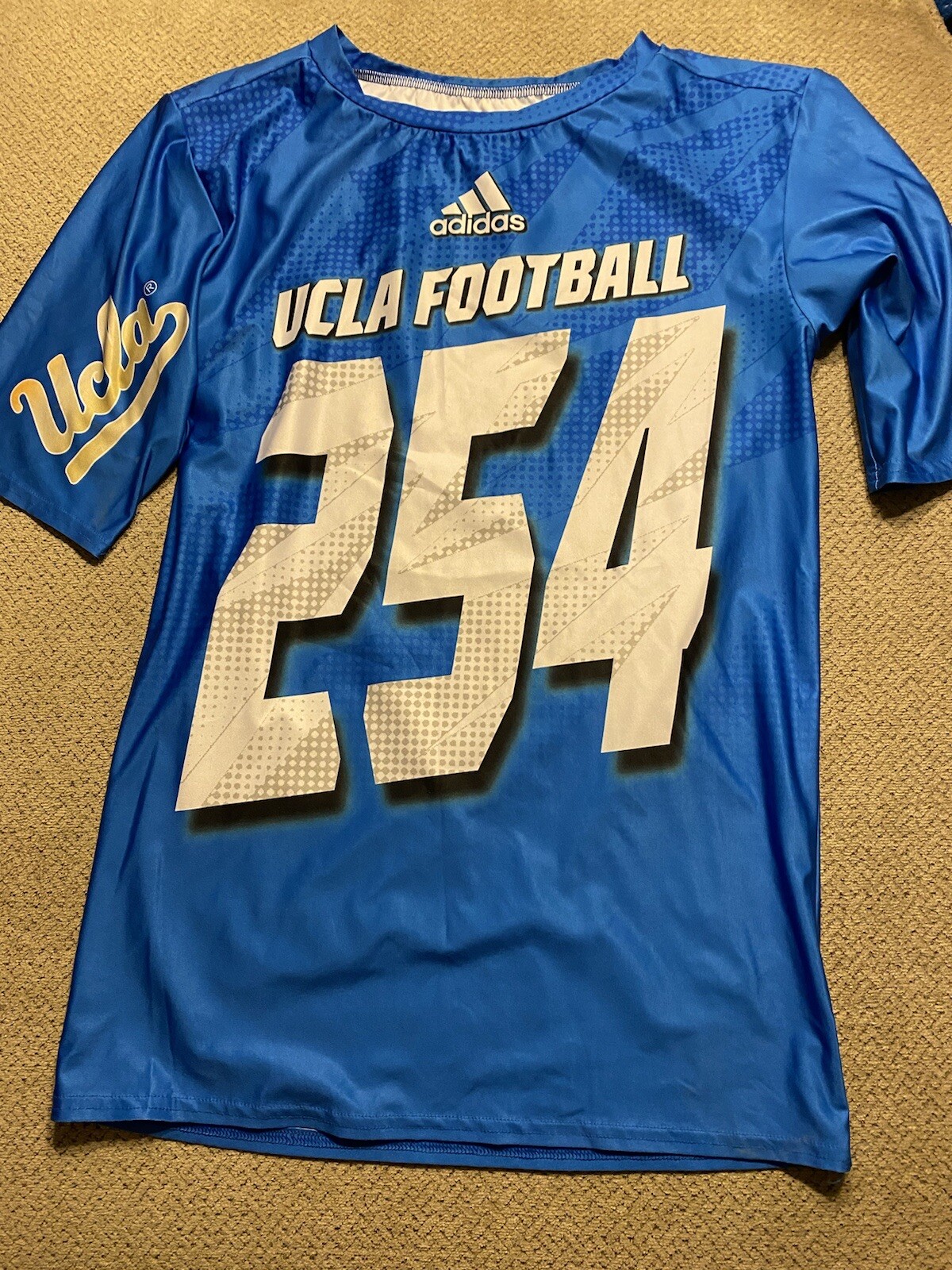 Mens Adidas 7v7 UCLA Bruins Combine Football Compressions Shirt XL gallery