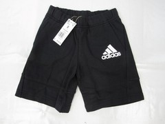 New Adidas Black Shorts Youth Kids Size S Small $30