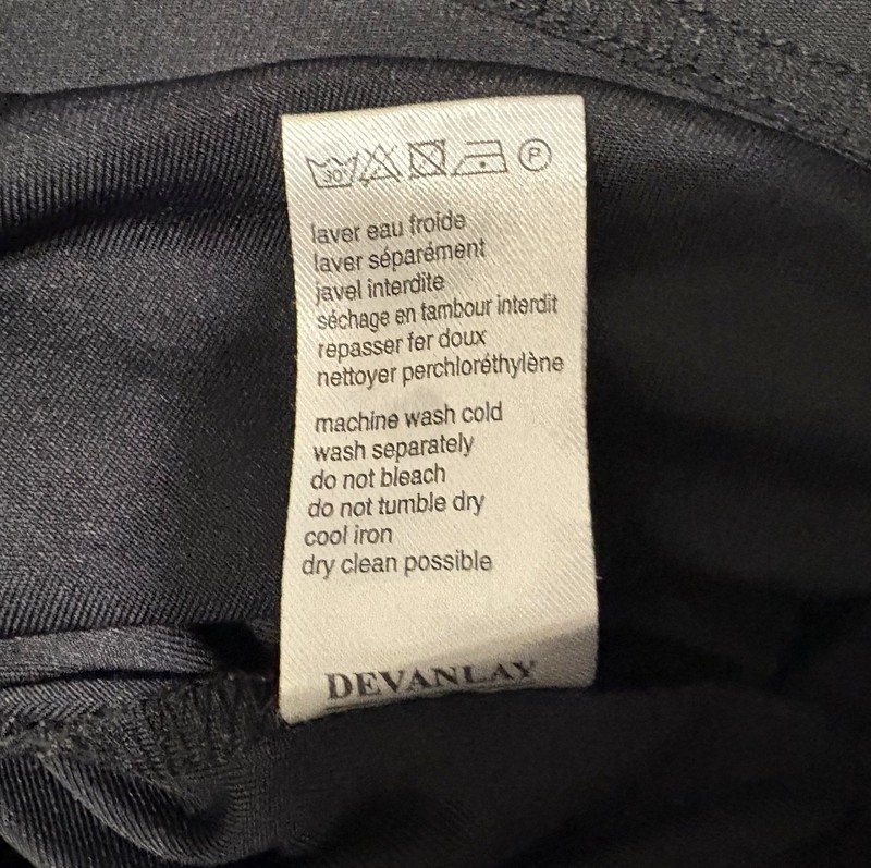 Lacoste Sport Men’s Black 1/4 Zip Mock Neck Long Sleeve Top Size 6 gallery