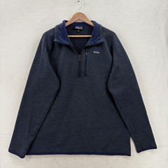 Patagonia Better Sweater 1/4 Zip Fleece Pullover Mens 2XL Blue Hiking Outdoor