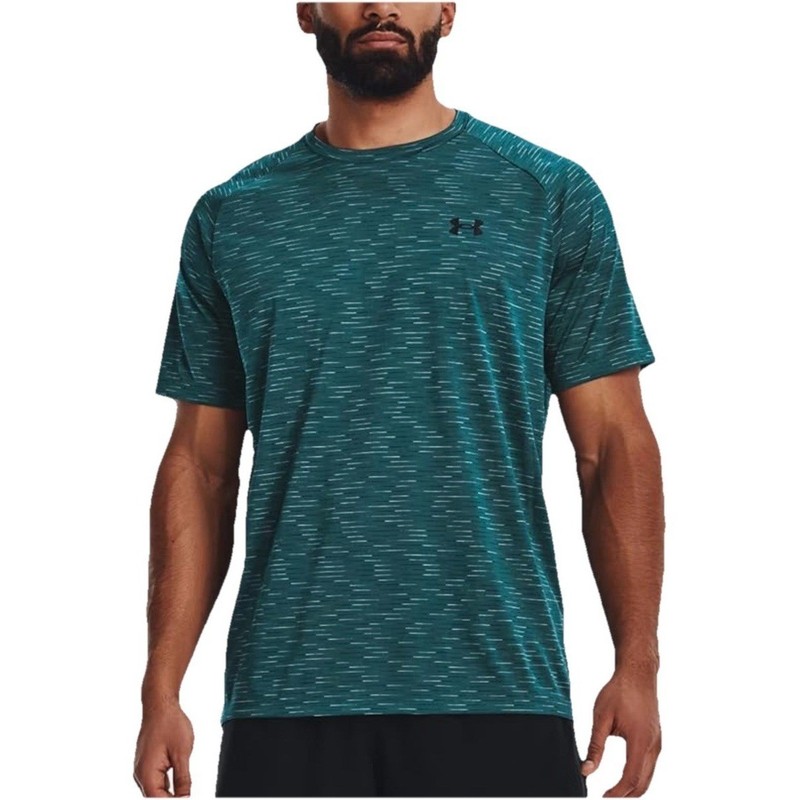Under Armour Tech 2.0 5C Short Sleeve T-Shirt Tourmaline Teal/Black gallery