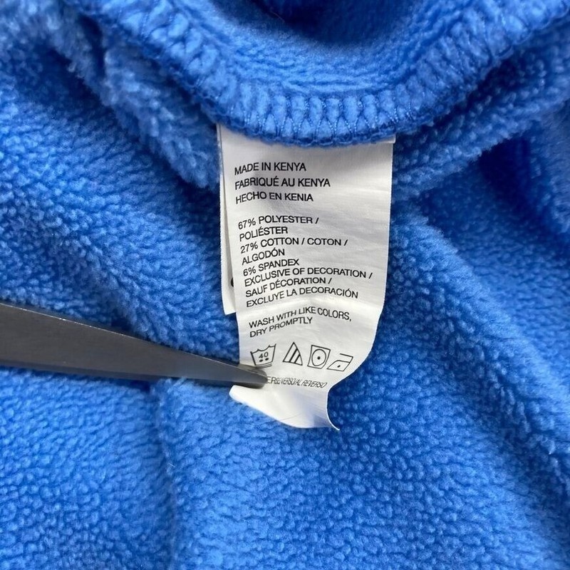 IZOD Mens Advantage Performance 1/4 Zip Pullover Size Large Blue Stretch Logo gallery