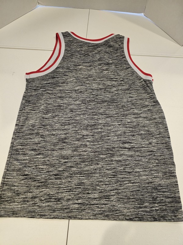 NBA Logo Gray Sleeveless Tank Top Men’s Small Basketball Athletic Shirt gallery