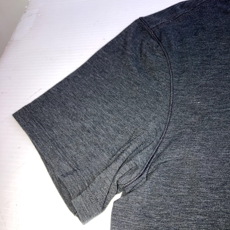 Lululemon Mens Short Sleeve Athletic T Shirts Charcoal Black See measurements gallery