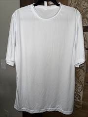 Team 365 Large White Short Sleeve Dri-Fit Shirt