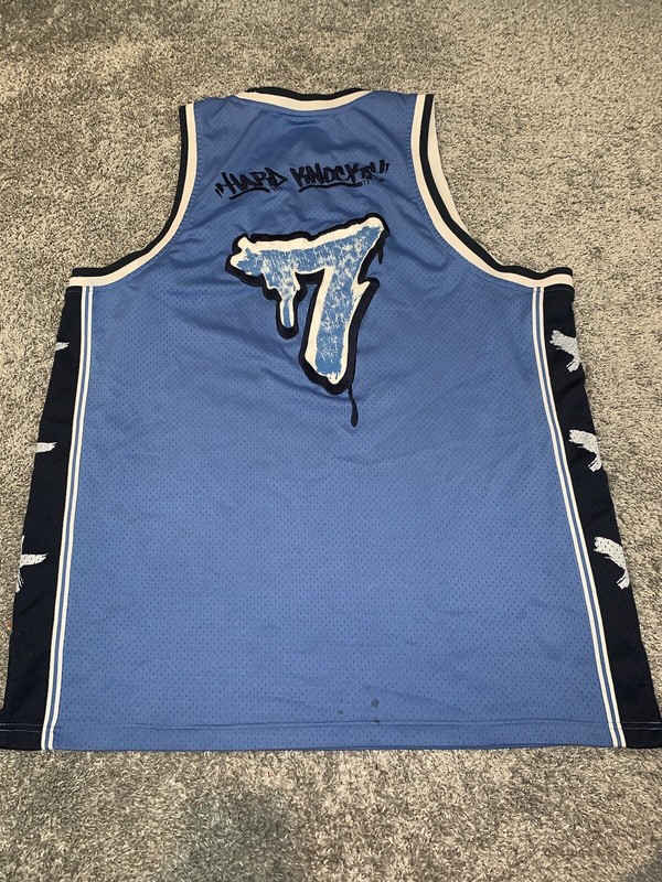 Vintage School of Hard Knocks Basketball Jersey #7 SOHK XXL CAROLINA BLUE 🔥 gallery