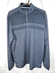 Bolle 1/4 Zip Performance Golf Tennis Pullover Polyester Blue Men’s Size Large