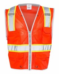 Kishigo Mens Premium Brilliant Series Heavy-Duty Class 2 Vest – 1510-1511