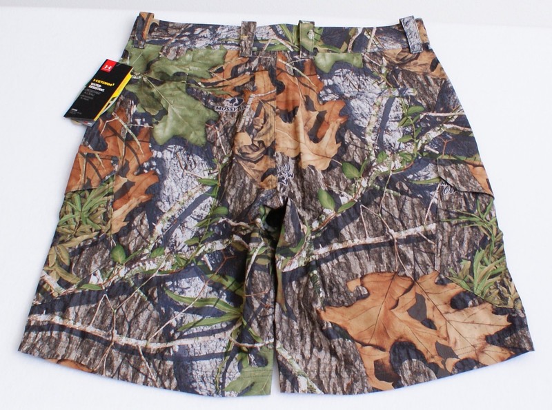 Under Armour Hydro Armour UA Fish Hunter Mossy Oak Camo Fishing Shorts Men's NWT gallery