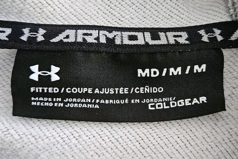 Under Armour Wrestling Sleeveless Hoodie Gray Pullover Workout Medium Fitted Zip gallery