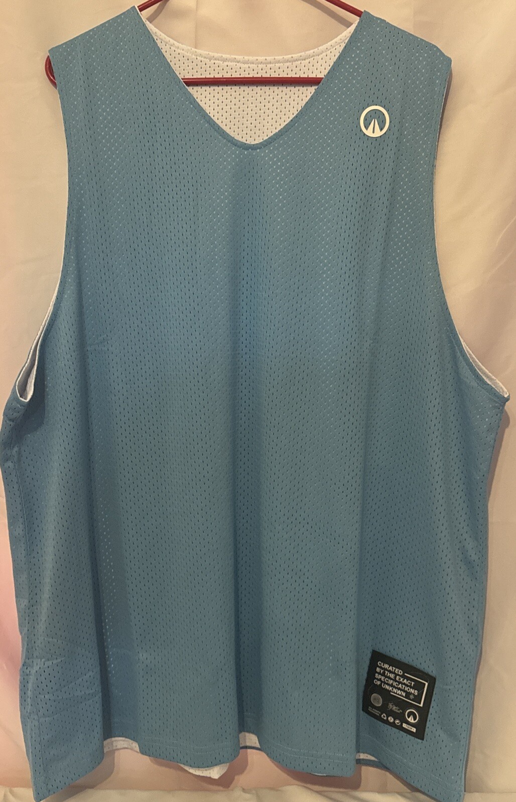 Unknwn Reversible Jersey 2X Light Blue & White gallery