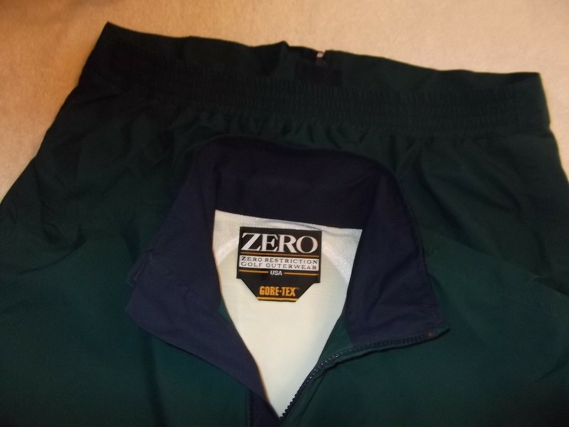 ZERO RESTRICTION GORE-TEX JACKET - L - CYANAMID LOGO - FULL ZIP - gallery