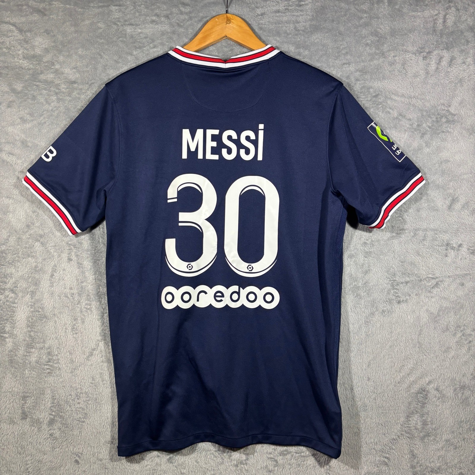 Jordan Paris Saint-Germain PSG 2021-22 Home Jersey Messi 30 Men Large Blue gallery