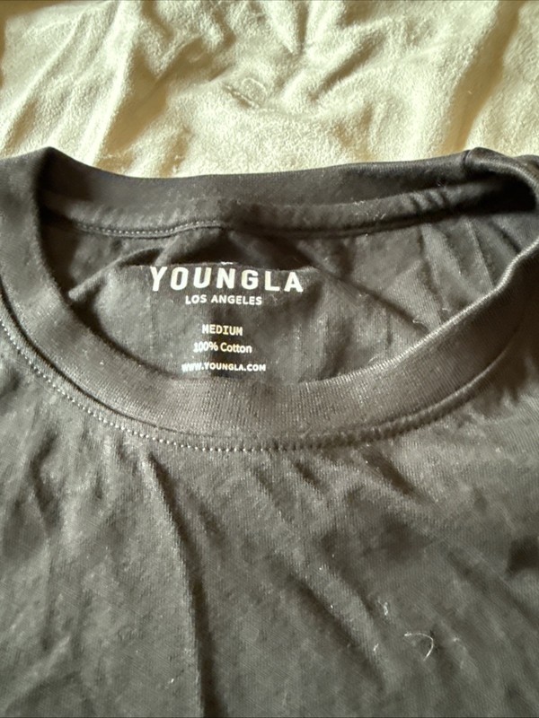 NEW WITH TAGS!! Men’s YOUNGLA Model#412 Color:Black/Size Medium gallery