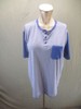 NIKE DRI-FIT Size L Men Organic Cotton 1/2 Button Short Sleeve Gym T-Shirt 880 gallery