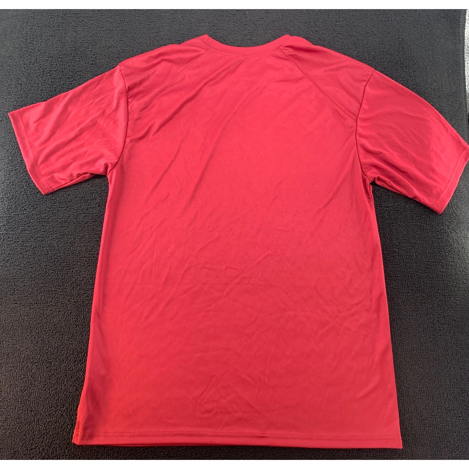 Badger Sport Red Short Sleeve Athletic T Shirt Mens Medium Polyester gallery