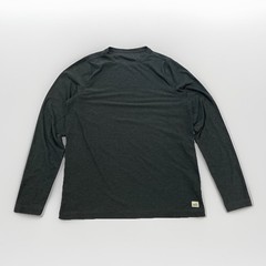 Vuori Long-Sleeve Strato Tech Tee Men’s Charcoal Shirt Size Small