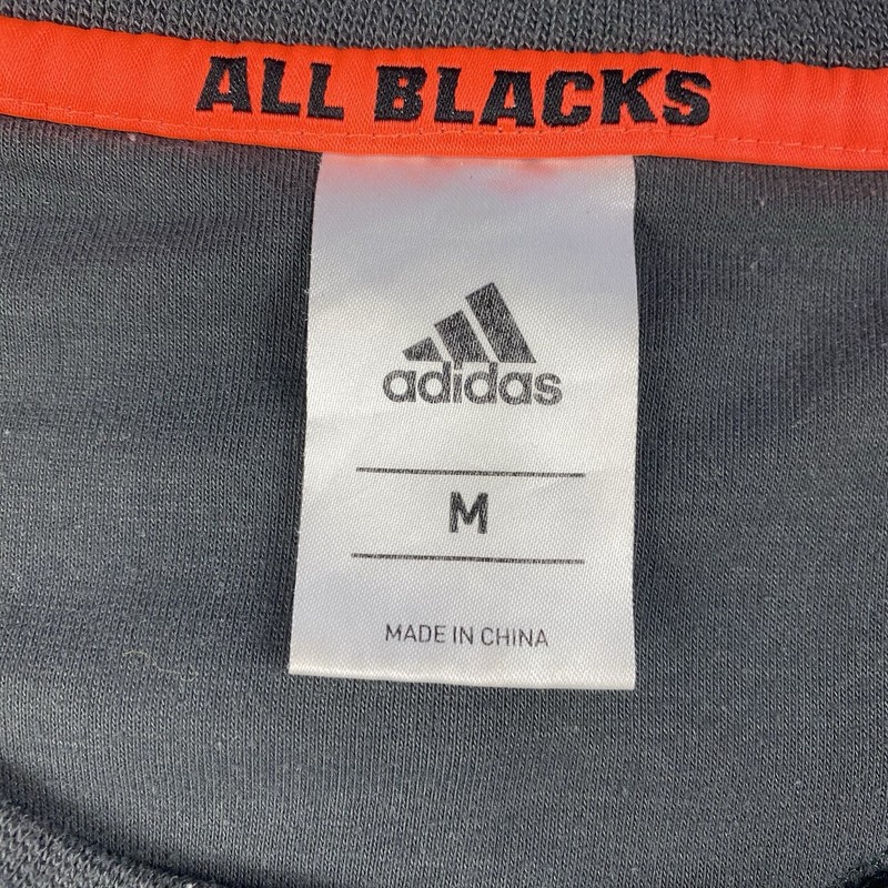Adidas New Zealand Rugby Sweatshirt Mens Size Medium All Blacks Climalite Jumper gallery