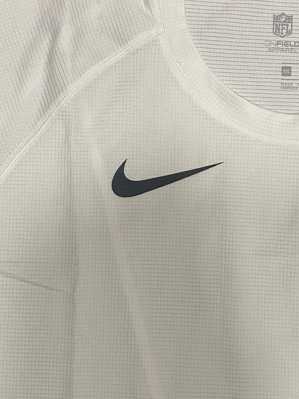 Nike x NFL On-Field Short Sleeve Dri-FIT Shirt White New Men's Size XXL gallery