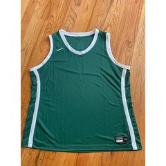 Nike Team Dri-Fit Engineered Sleeveless Green Top XXL Green White Swoosh MSU