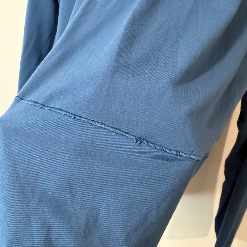Mountain Hardwear Mens Ghee 1/4 Zip Pullover XL Blue Lightweight Stretch OM7736 gallery